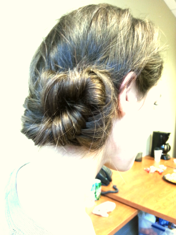 Cocktail party hair