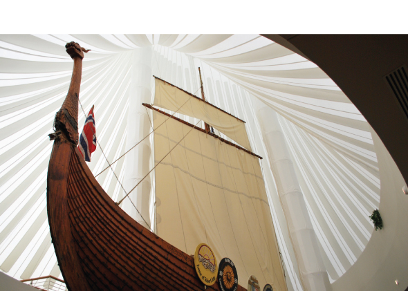 Fargo-Moorhead viking ship
