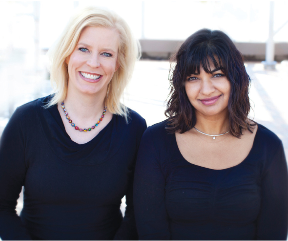 Malinee Saxena and Jane Moore