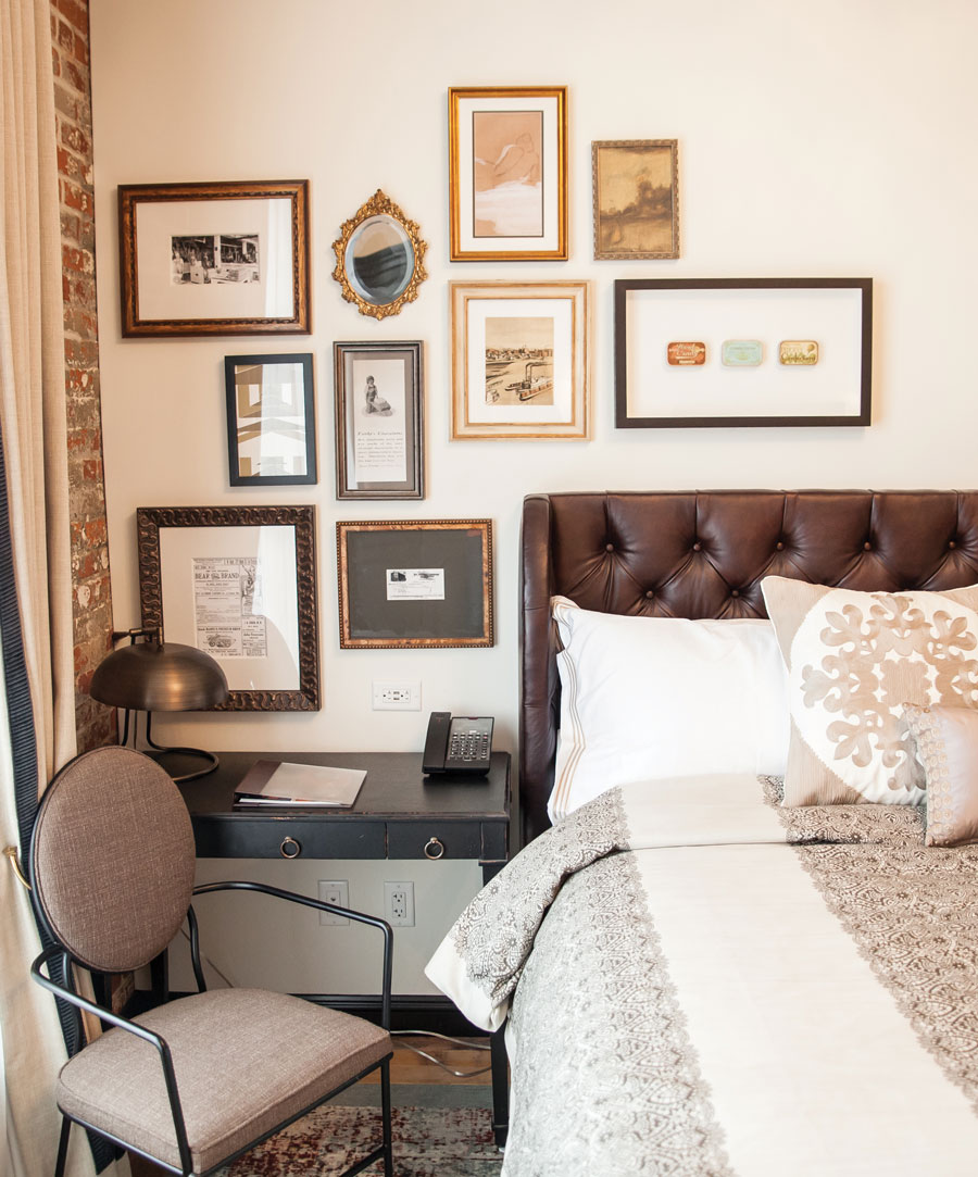 A suite at the Charmant in La Crosse.