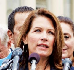Michele Bachmann is the Most ____ Woman in Politics