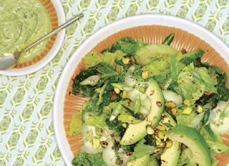 Green Goddess Salad with Avocado Recipe