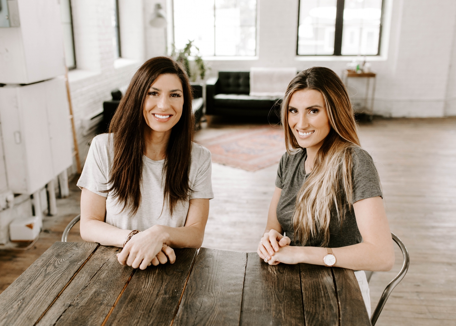 Michele Henry and Ali Nanne, founders of The Face Foundry. Courtesy The Face Foundry.