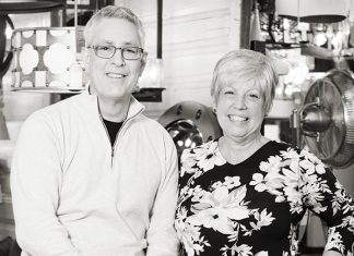 Muska Lighting Photo of Tony and Celeste Schumacher, owners of Muska Lighting