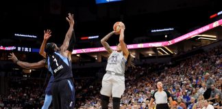 Best Bets: Sept. 21-27 Seimone Augustus #33 of the Minnesota Lynx shoots the ball during the game against the Atlanta Dream on August 5, 2018 at Target Center.