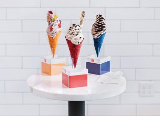 At Treats, Cereal and Ice Cream Become One From left: Berry Kiss, Cocoa Party, Crisp N Cream