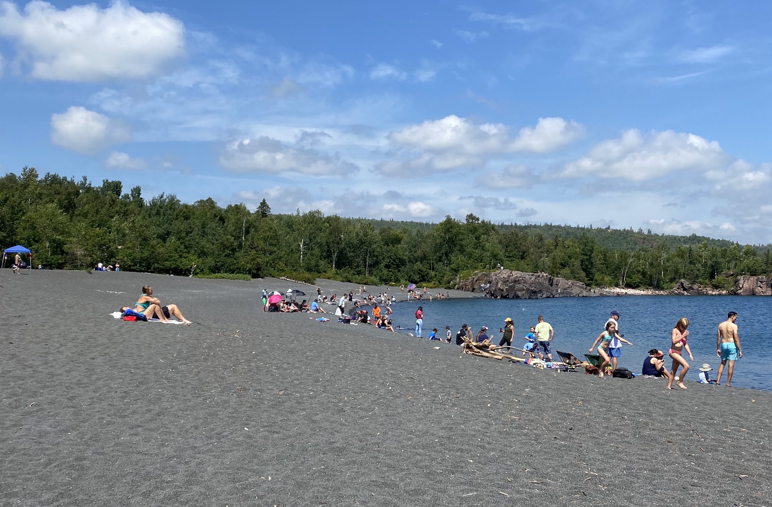 Black Beach in Silver Bay. By Sidney Kirchhof.
