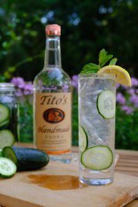 Vodka Cucumber Collins - Tito's Handmade Vodka