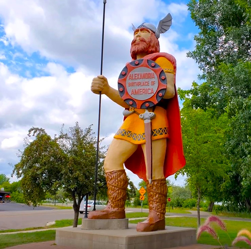 Big Ole statue in Alexandria