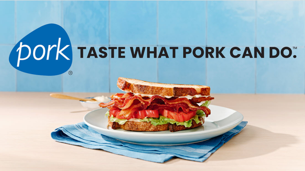 Taste What Pork Can Do — BLT sandwich