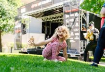 Rock the Cradle Returns A young festivalgoer at Rock the Cradle