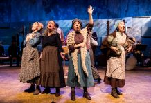 Sara Masterson, Sally Wingert, Emily Gunyou Halaas, Anna Hashizume in 'My Antonia.'