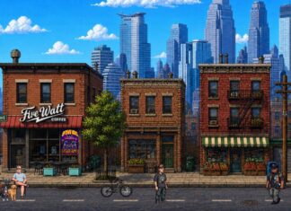 Screenshot of Harriet, the game produced by Minneapolis musician Honesty