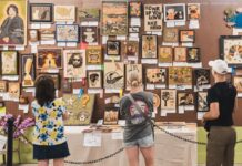 The Canvas of the Harvest Seed art exhibit at the Minnesota State Fair