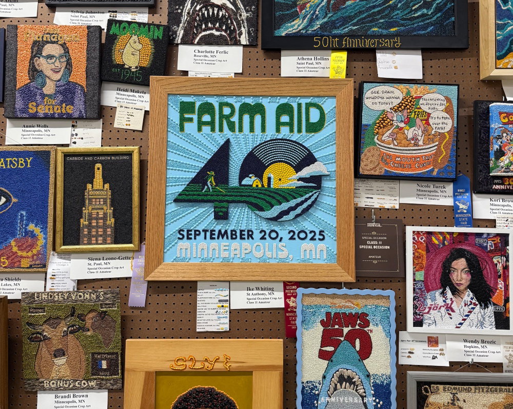 Crop art exhibit in 2025