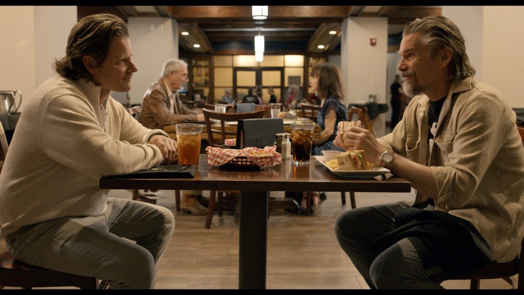 Steve Zahn and Ethan Hawke in "She Dances"