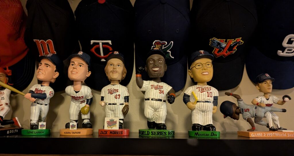 Twins 1991 World Series bobblehead collection