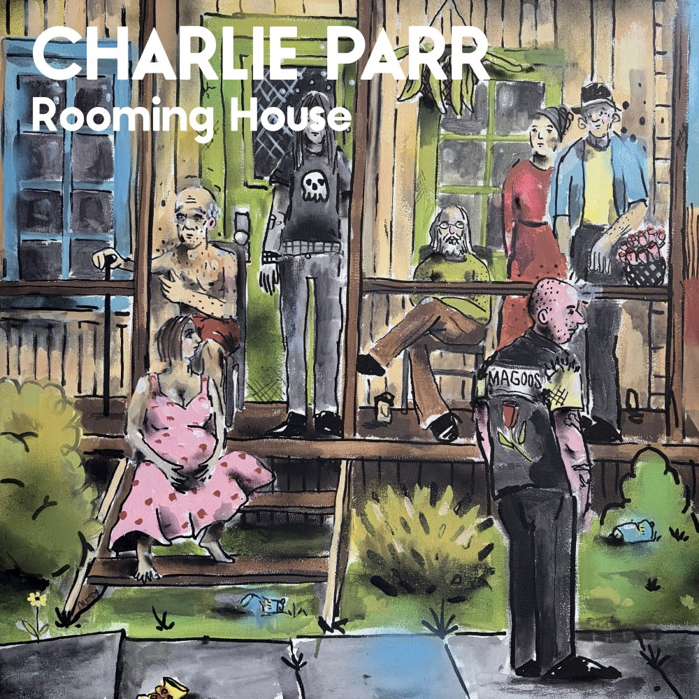 Charlie Parr "Rooming House" album art
